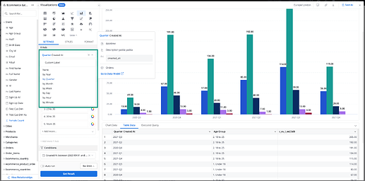 edit report granularity