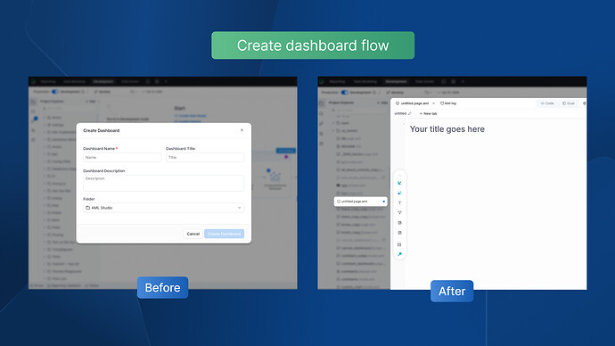 UX Roundup - dashboard flow