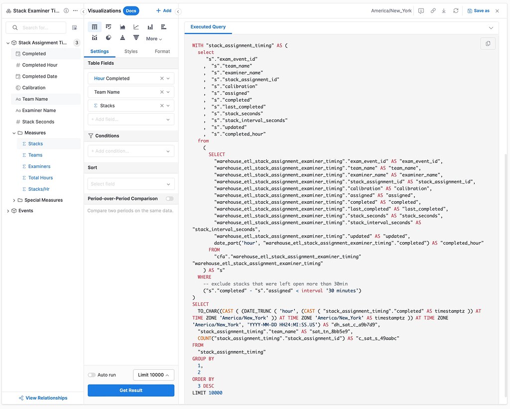 Holistics Query Syntax still selecting wide table - Ask the Community ...