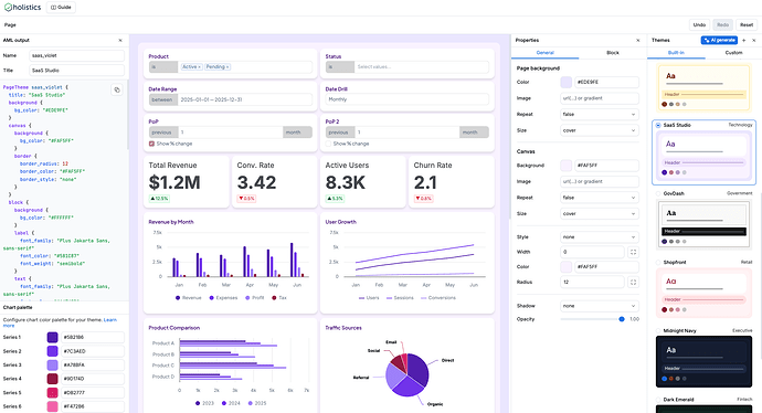 Theme builder sandbox